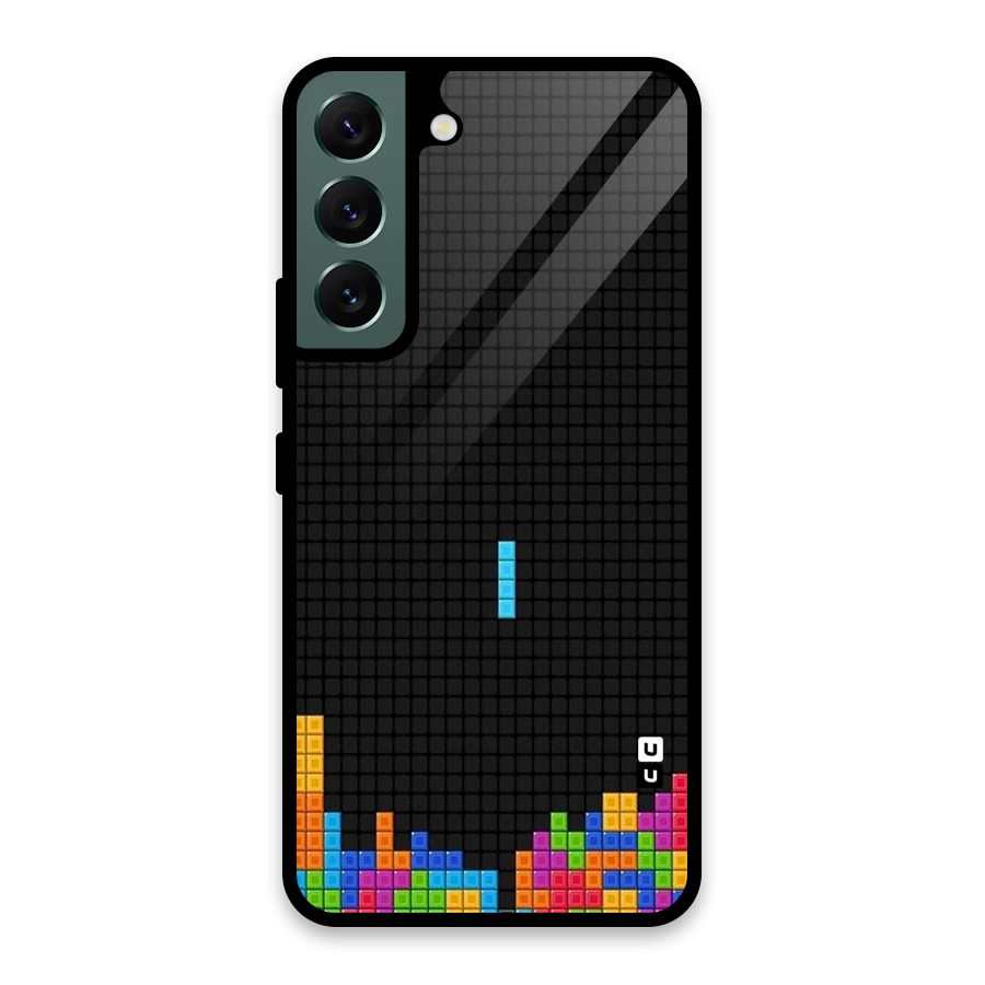 Game Play Glass Back Case for Galaxy S22 5G