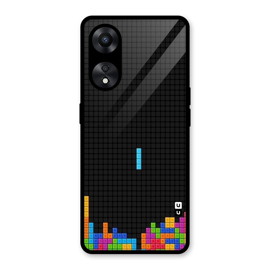 Game Play Glass Back Case for Oppo A78