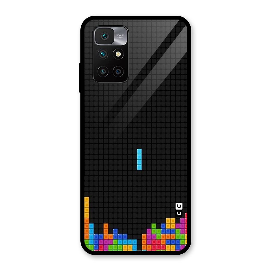 Game Play Glass Back Case for Redmi 10 Prime