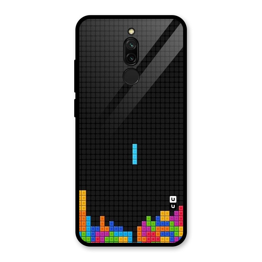 Game Play Glass Back Case for Redmi 8