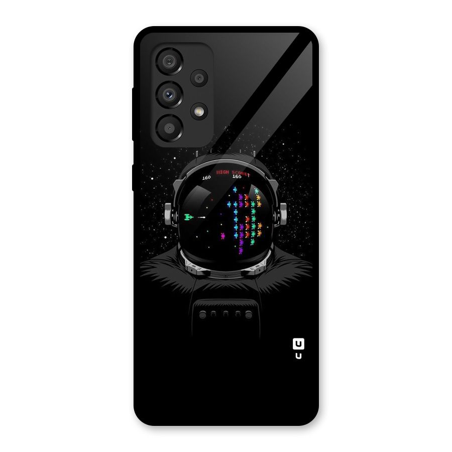 Gamer Head Glass Back Case for Galaxy A33 5G