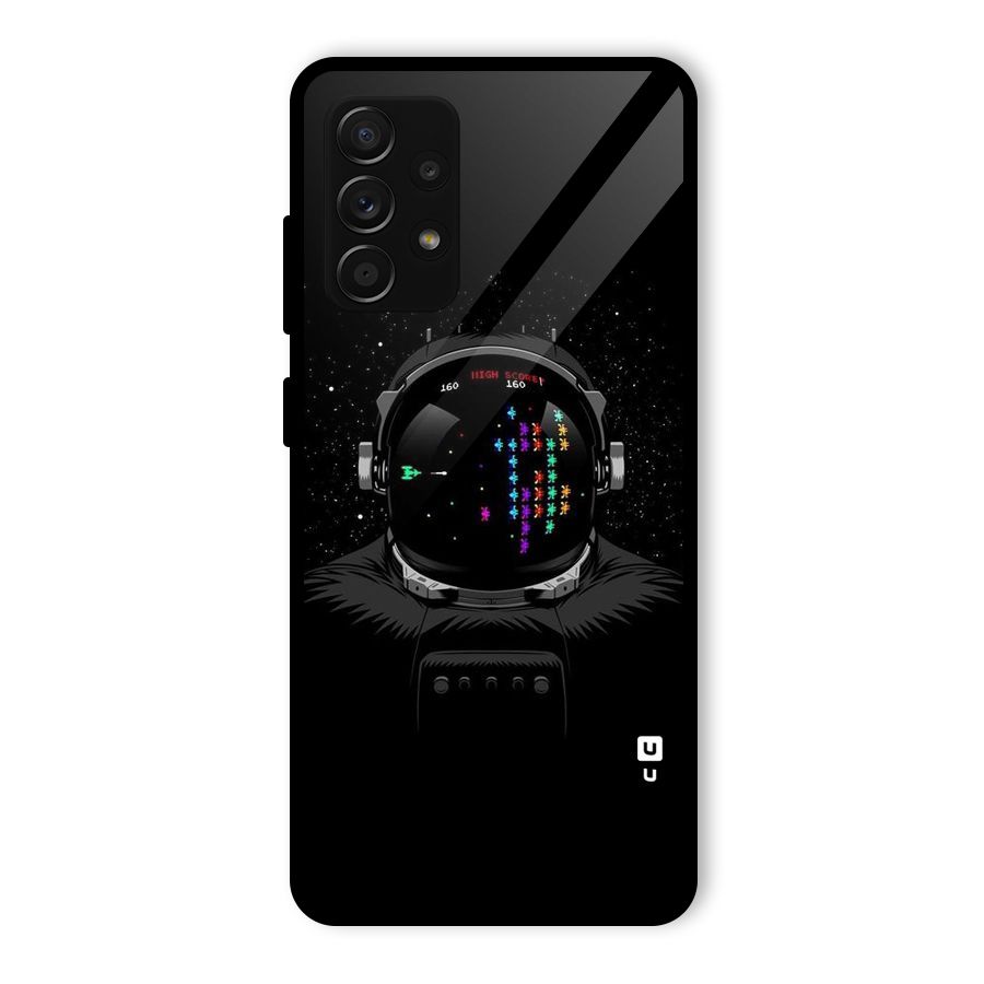 Gamer Head Glass Back Case for Galaxy A53 5G