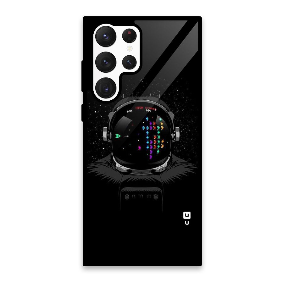 Gamer Head Glass Back Case for Galaxy S22 Ultra 5G