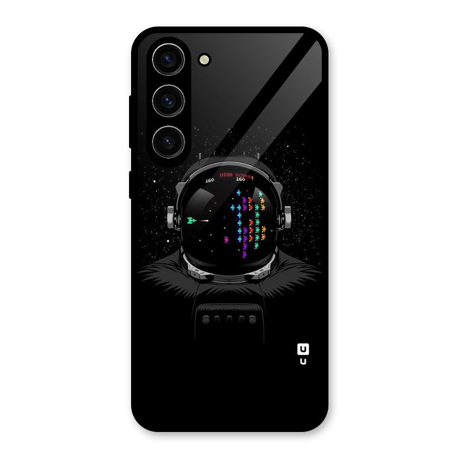 Gamer Head Glass Back Case for Galaxy S23 Plus