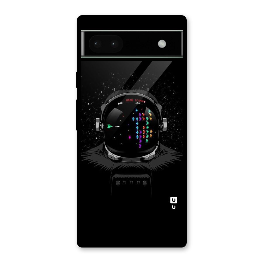 Gamer Head Glass Back Case for Google Pixel 6a