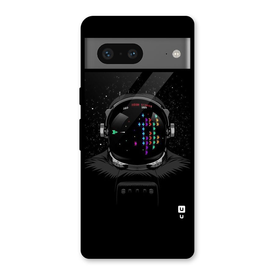 Gamer Head Glass Back Case for Google Pixel 7