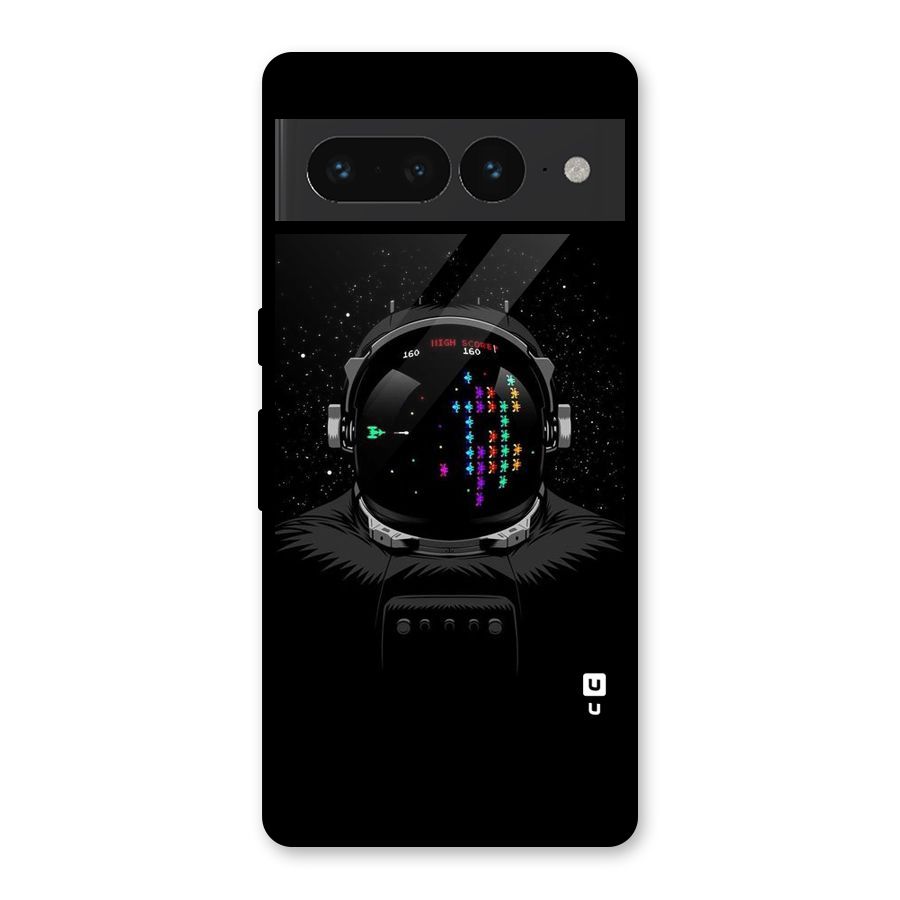 Gamer Head Glass Back Case for Google Pixel 7 Pro