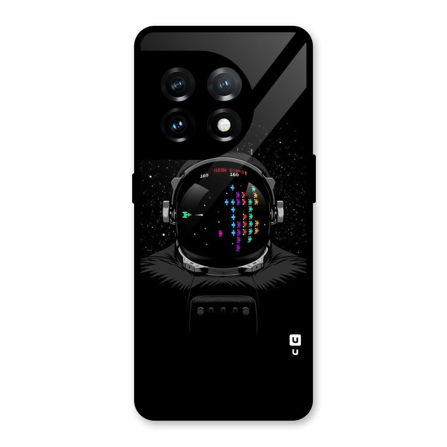 Gamer Head Glass Back Case for OnePlus 11