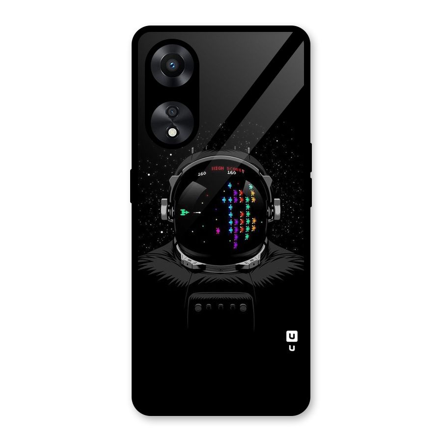 Gamer Head Glass Back Case for Oppo A78