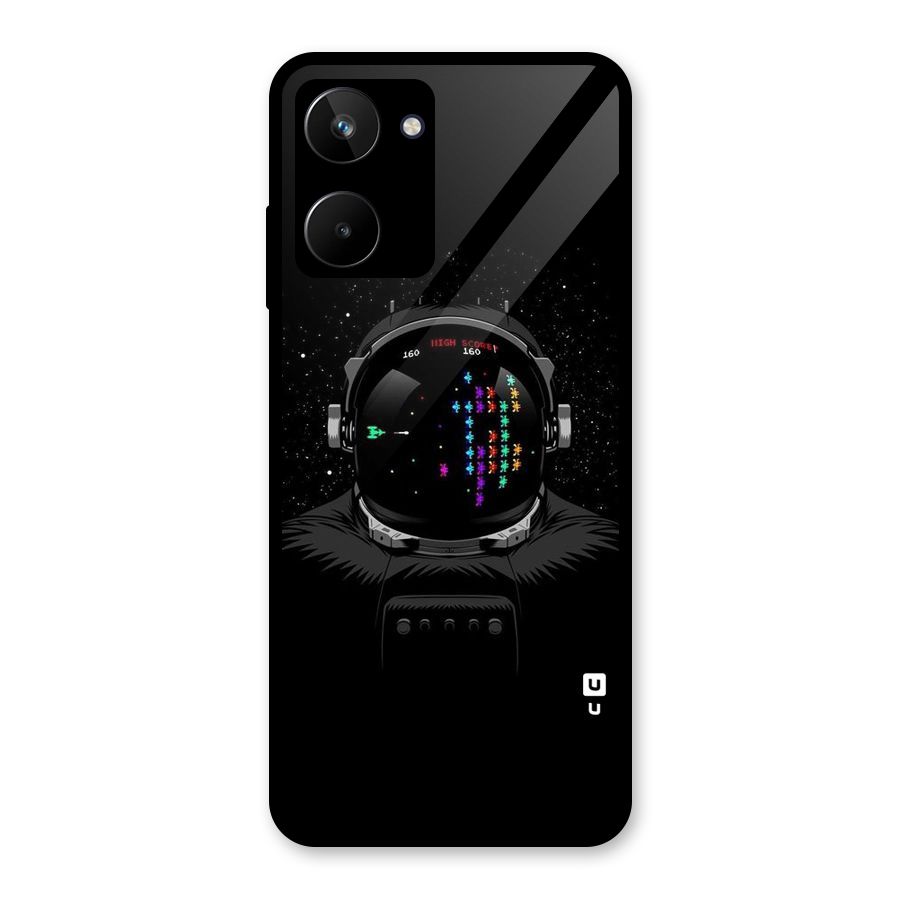 Gamer Head Glass Back Case for Realme 10