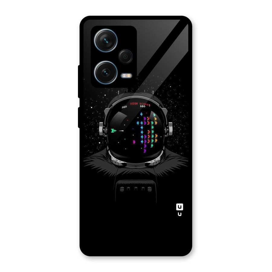 Gamer Head Glass Back Case for Redmi Note 12 Pro Plus 5G