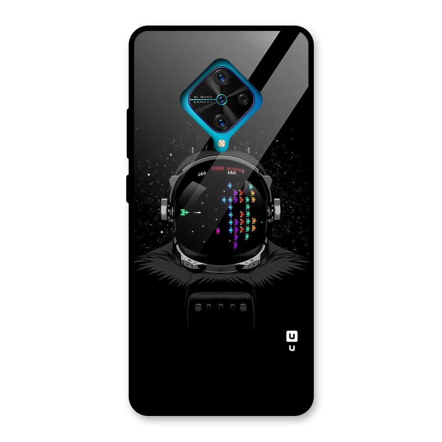 Gamer Head Glass Back Case for Vivo S1 Pro