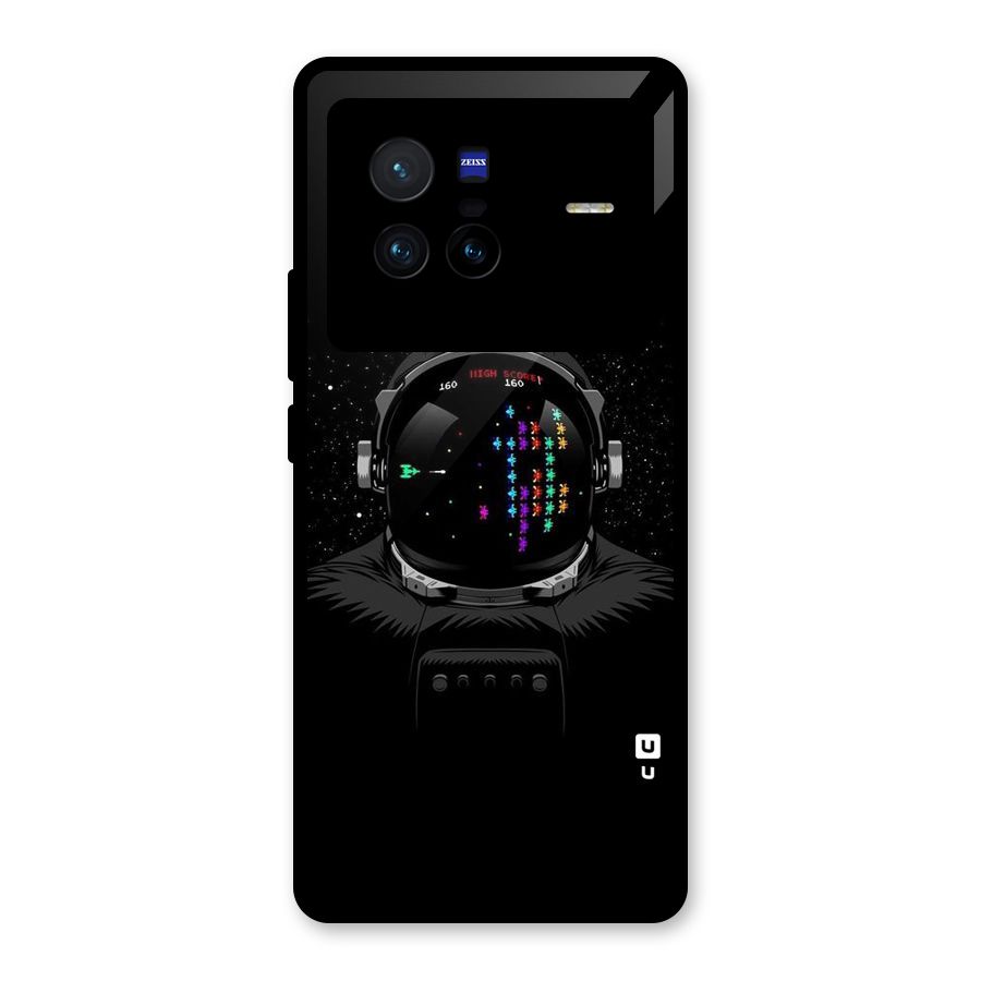 Gamer Head Glass Back Case for Vivo X80
