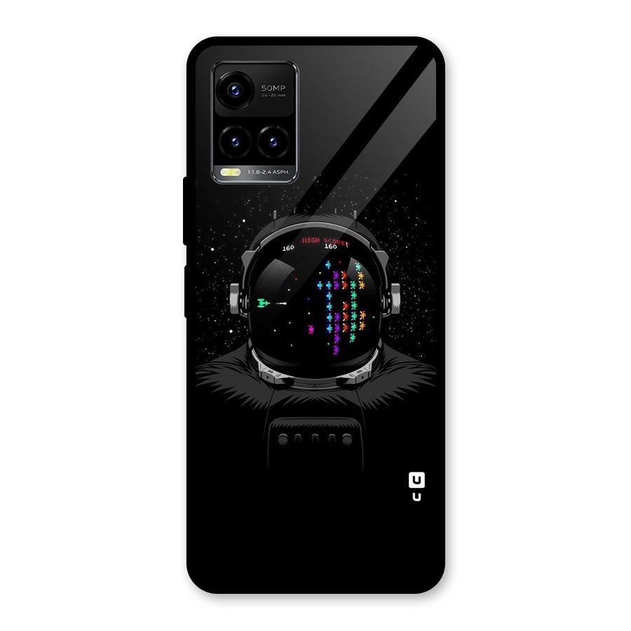 Gamer Head Glass Back Case for Vivo Y21T