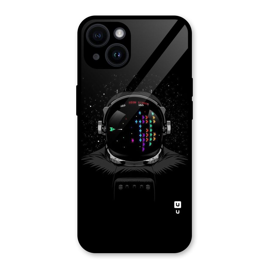 Gamer Head Glass Back Case for iPhone 14