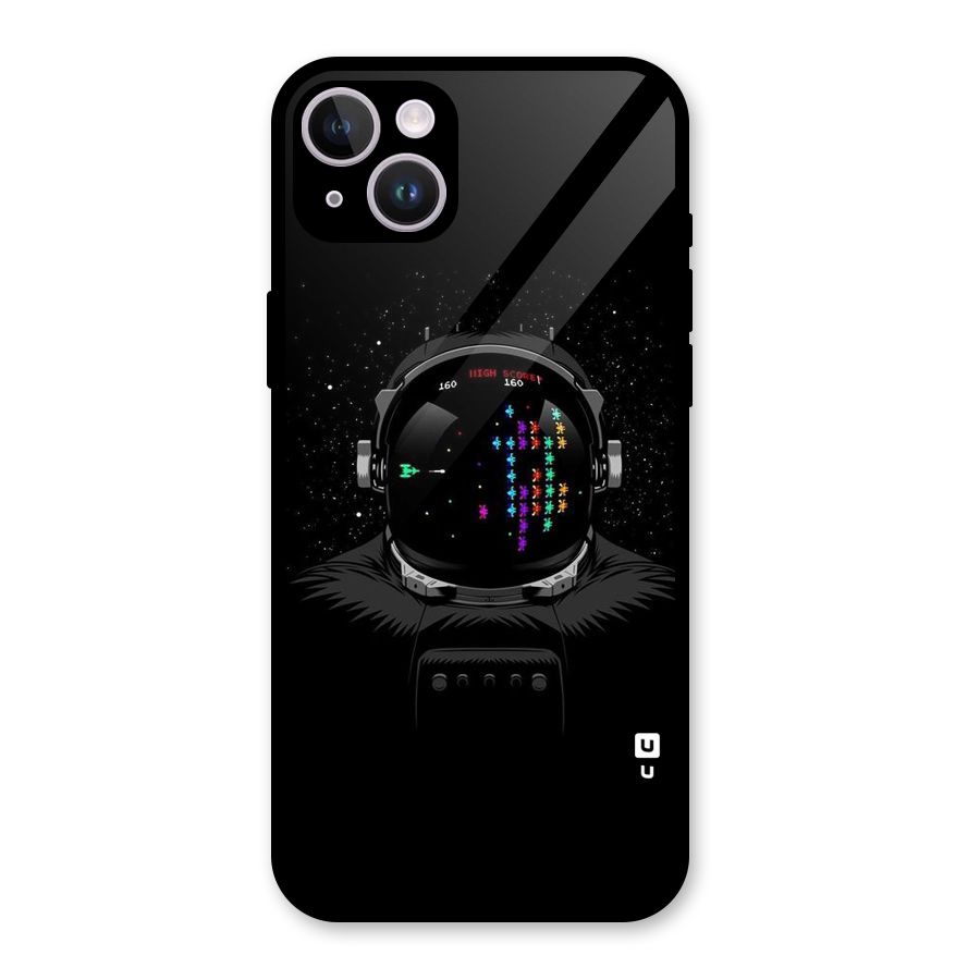 Gamer Head Glass Back Case for iPhone 14 Plus