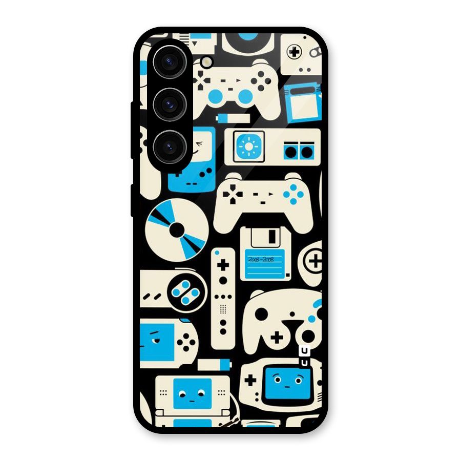 Gamers Glass Back Case for Galaxy S23