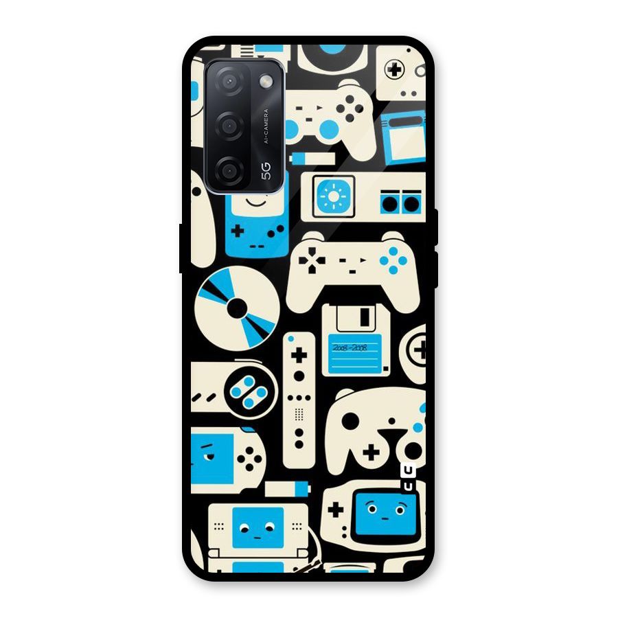 Gamers Glass Back Case for Oppo A53s 5G