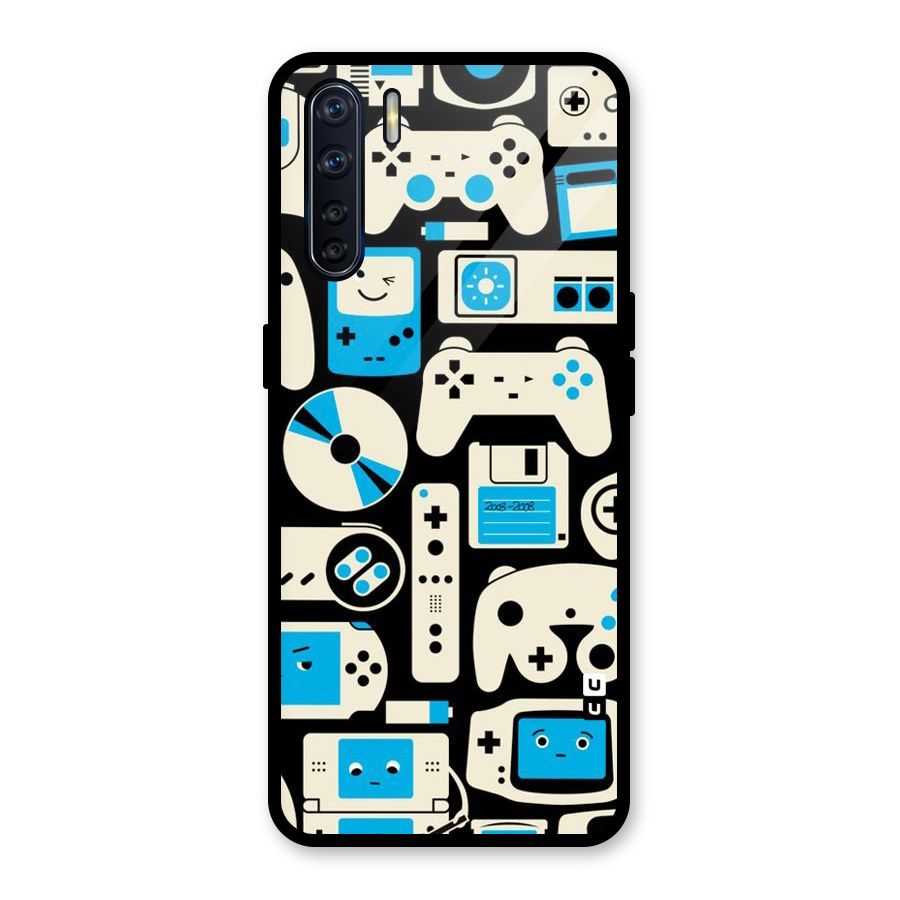 Gamers Glass Back Case for Oppo F15