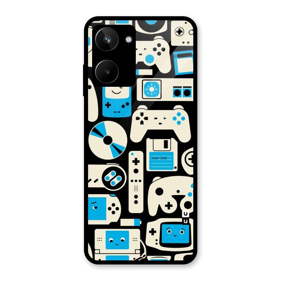 Gamers Glass Back Case for Realme 10