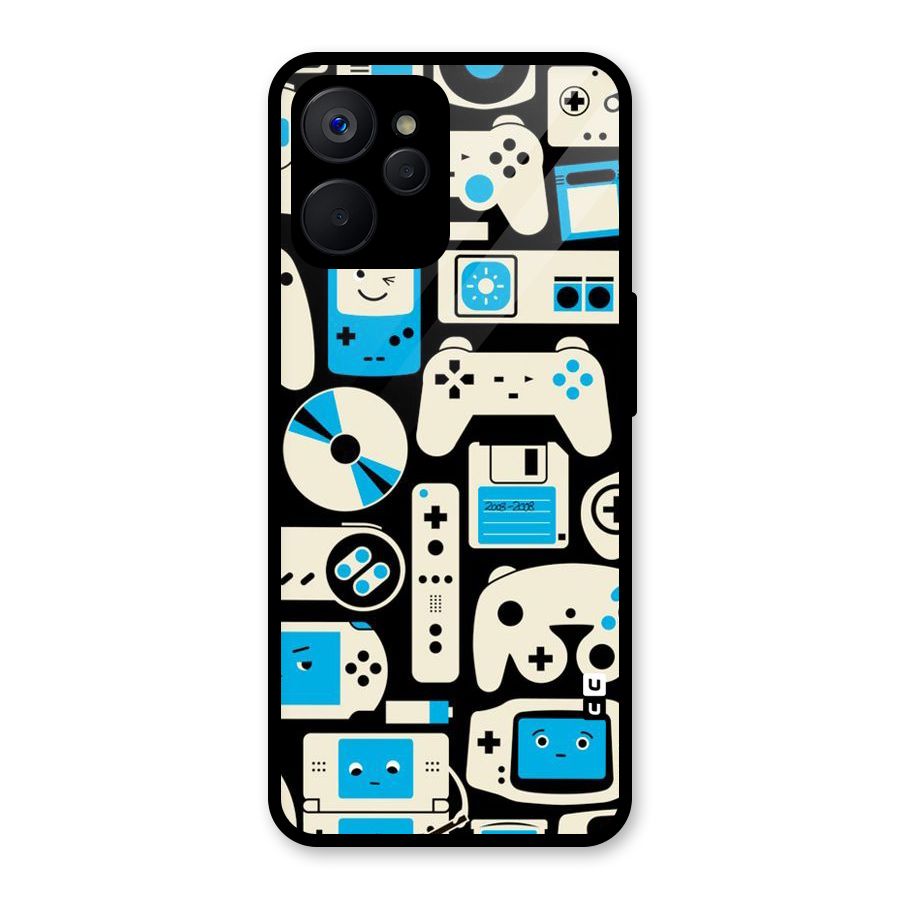 Gamers Glass Back Case for Realme 9i 5G