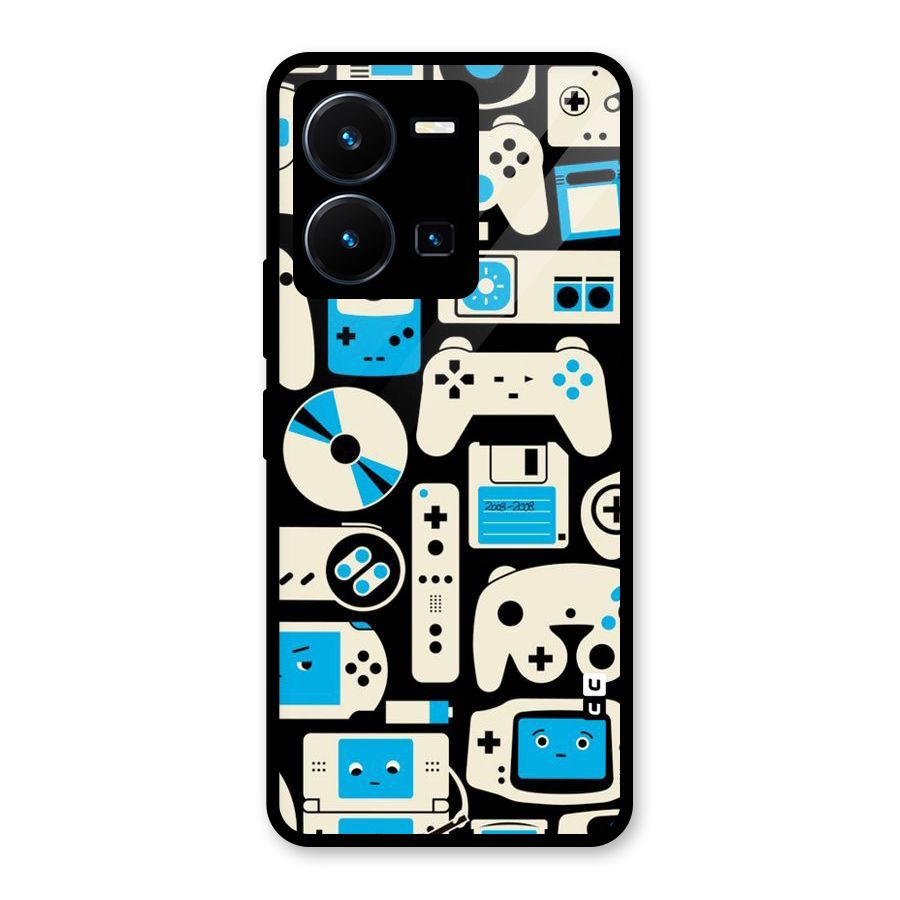 Gamers Glass Back Case for Vivo Y35