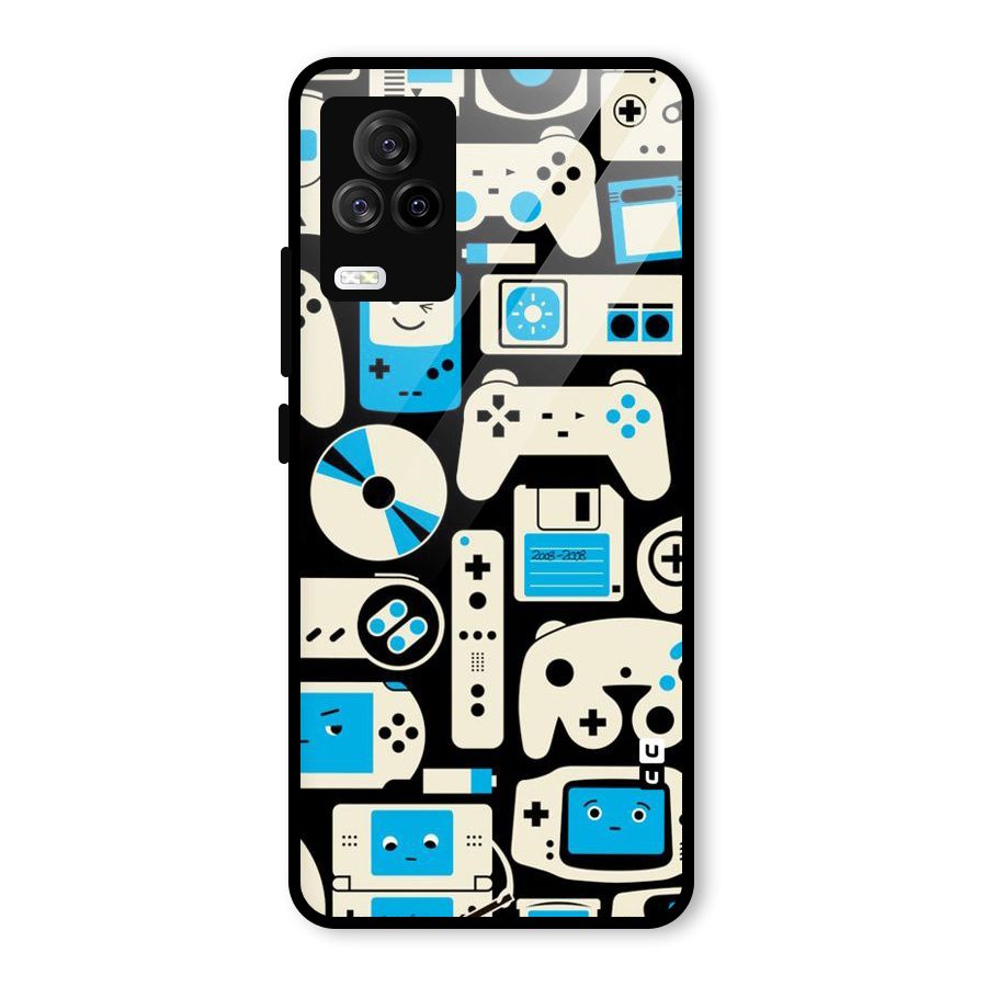 Gamers Glass Back Case for Vivo iQOO 7 Legend 5G
