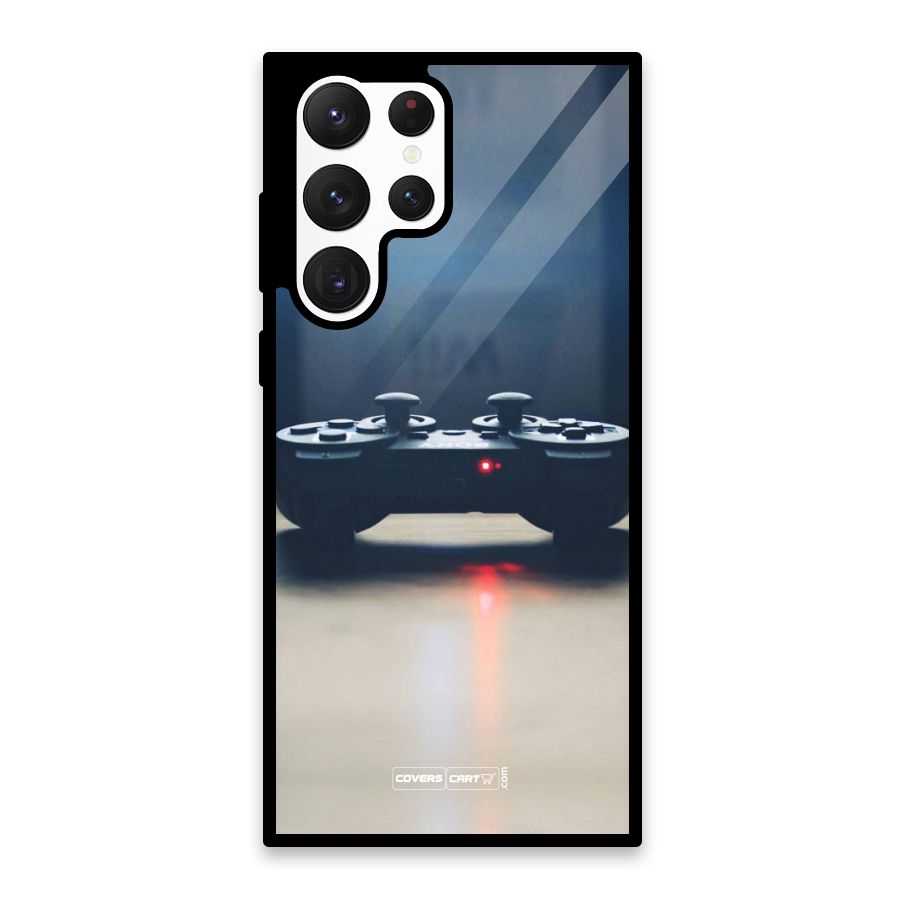 Gaming Console Glass Back Case for Galaxy S22 Ultra 5G