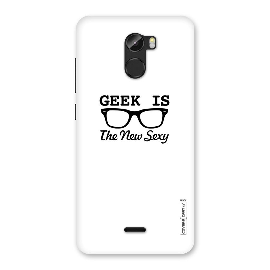 Geek Is The New Sexy Back Case for Gionee X1