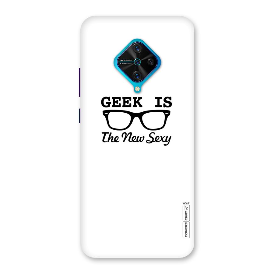 Geek Is The New Sexy Back Case for Vivo S1 Pro
