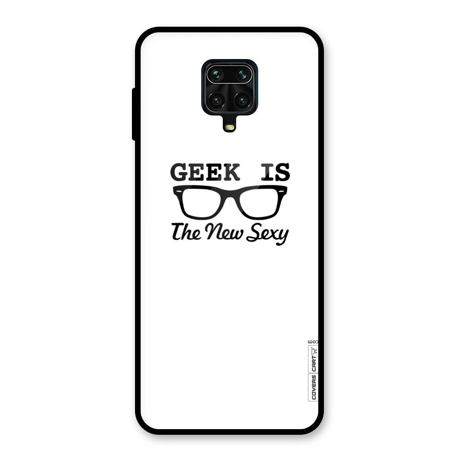 Geek Is The New Sexy Glass Back Case for Redmi Note 10 Lite
