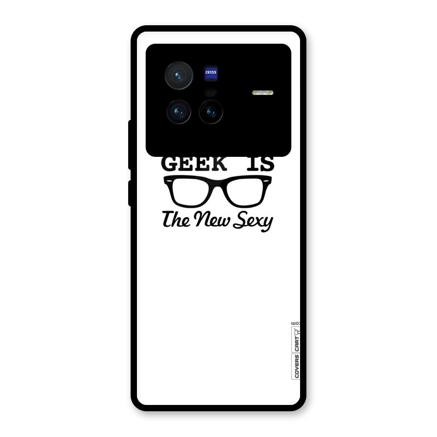 Geek Is The New Sexy Glass Back Case for Vivo X80