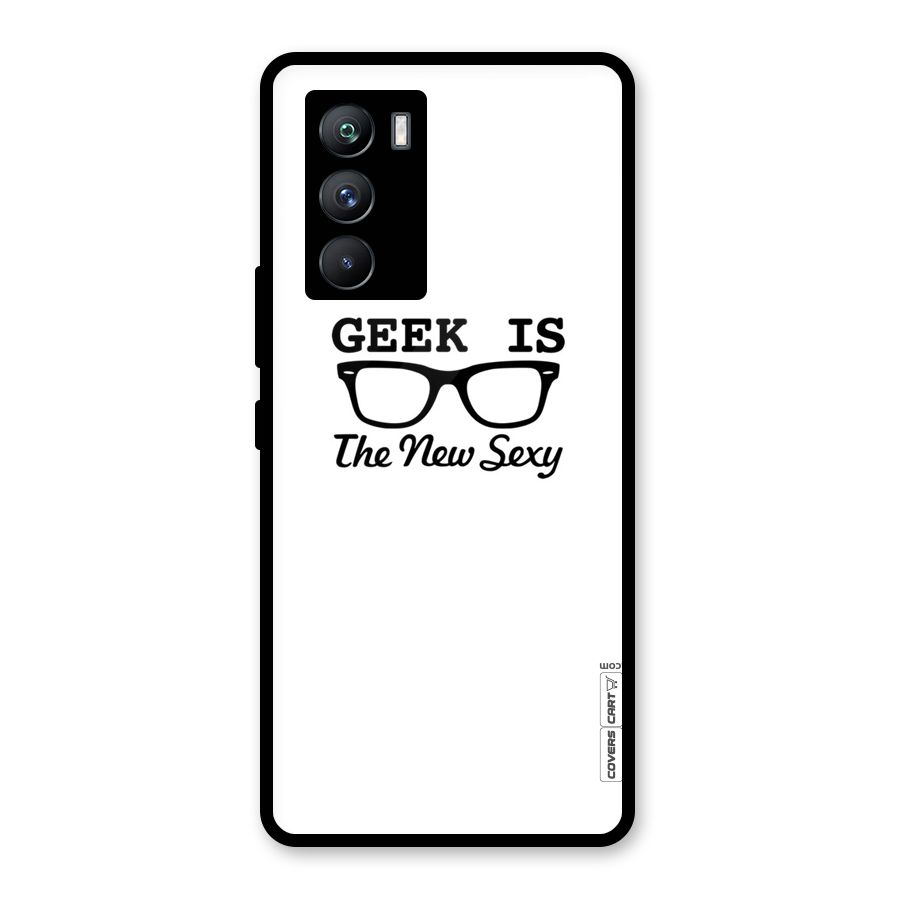 Geek Is The New Sexy Glass Back Case for Vivo iQOO 9 SE