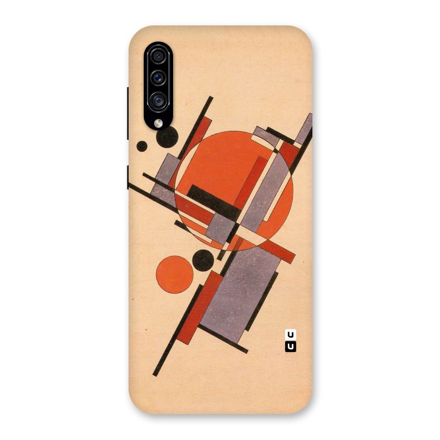 Geo Abstract Metrics Back Case for Galaxy A30s