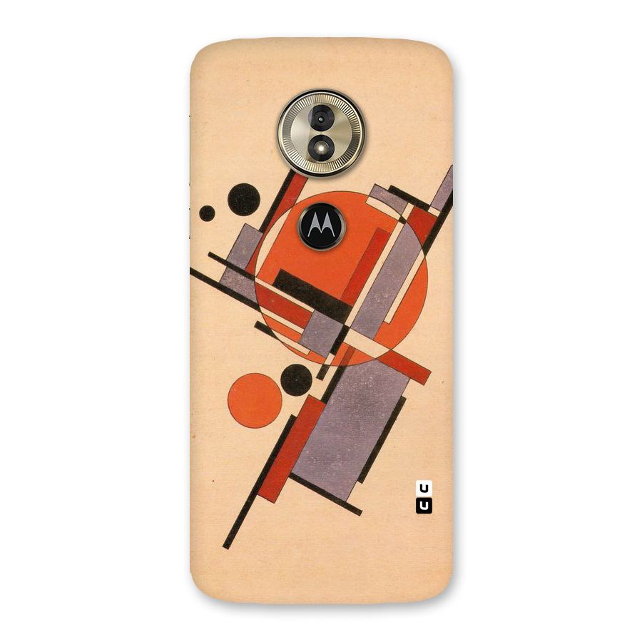 Geo Abstract Metrics Back Case for Moto G6 Play