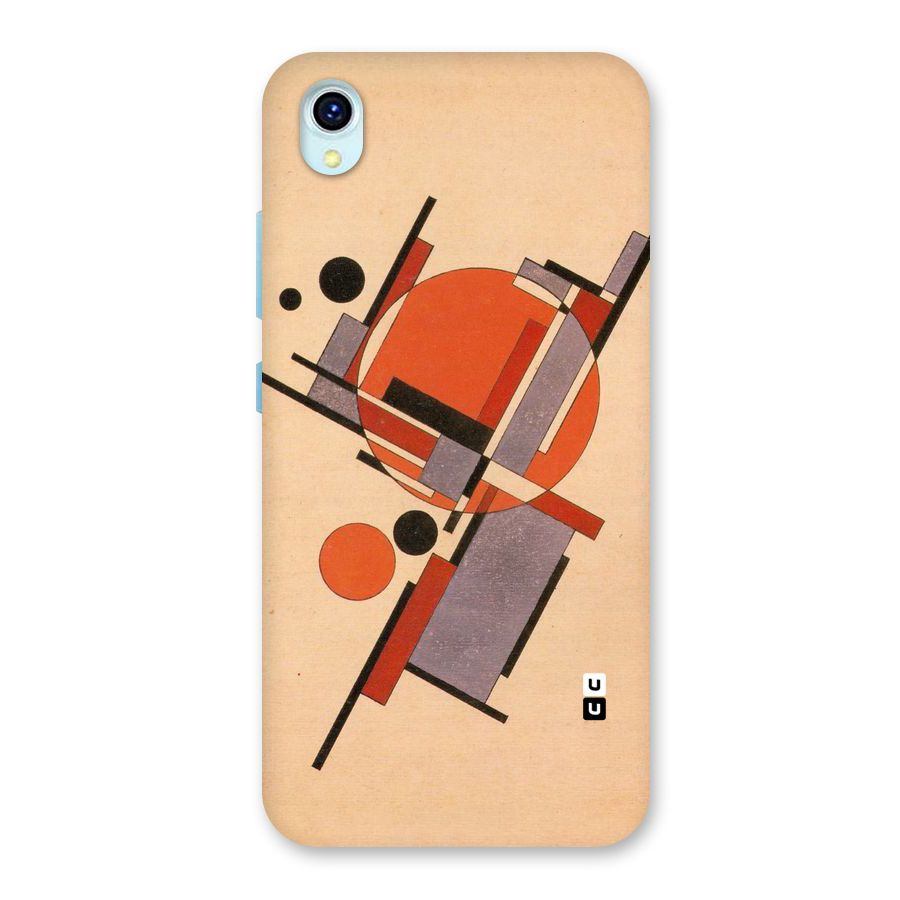 Geo Abstract Metrics Back Case for Vivo Y1s