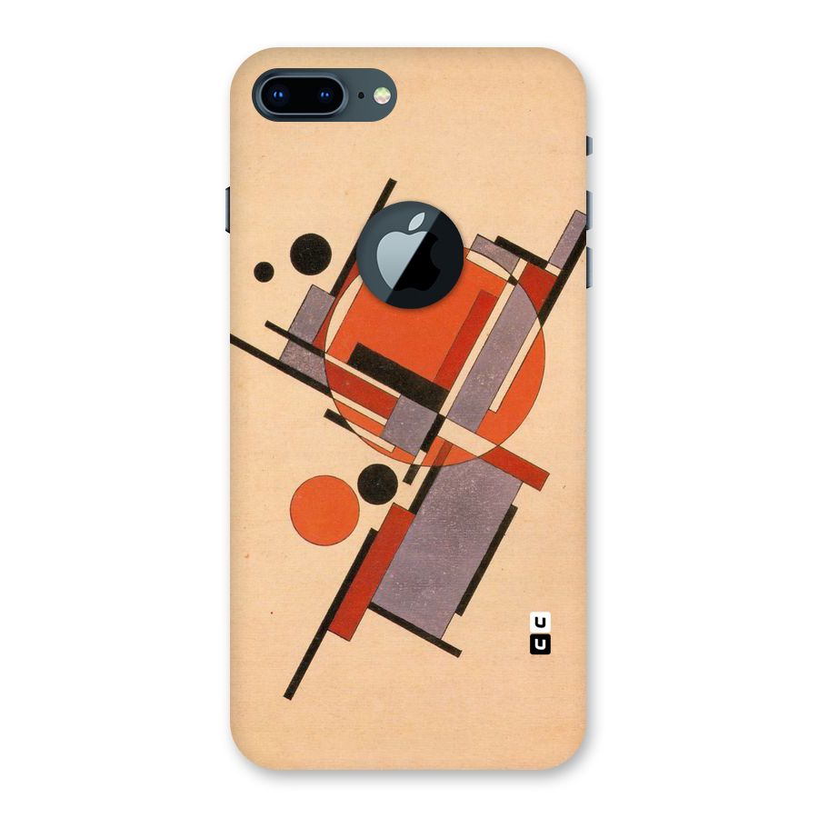 Geo Abstract Metrics Back Case for iPhone 7 Plus Logo Cut
