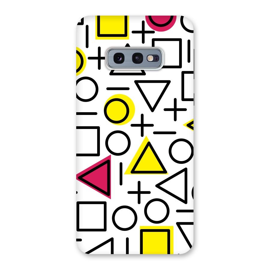Geometry Pattern Back Case for Galaxy S10e