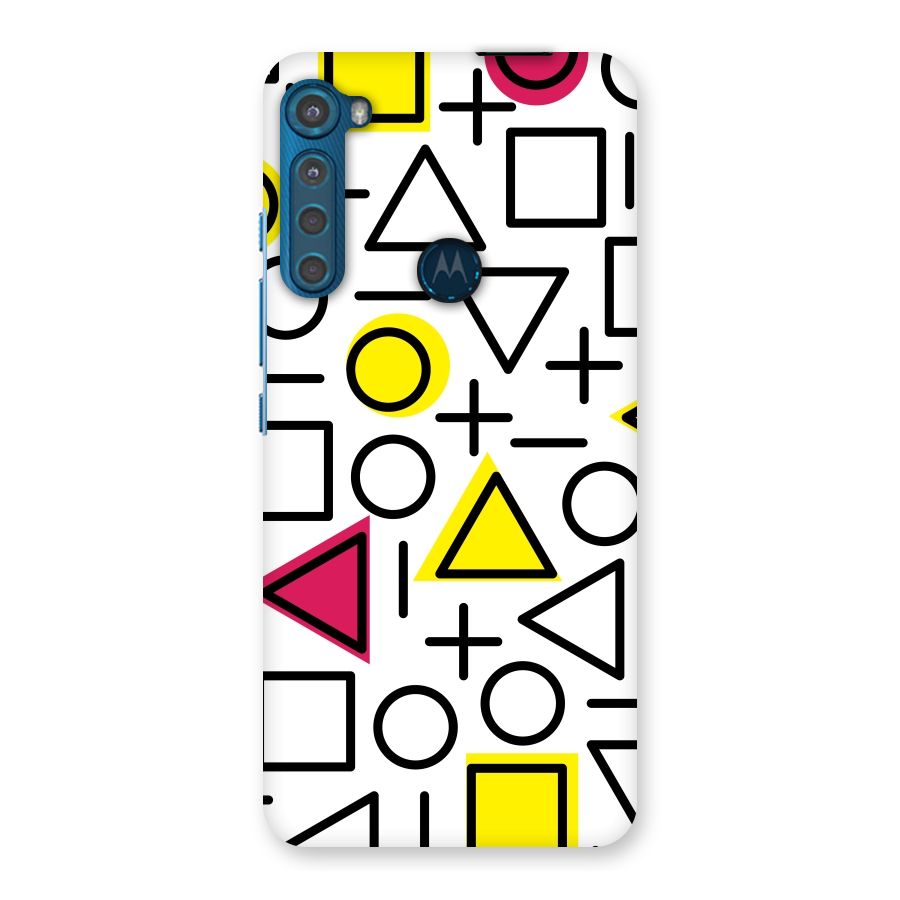 Geometry Pattern Back Case for Motorola One Fusion Plus