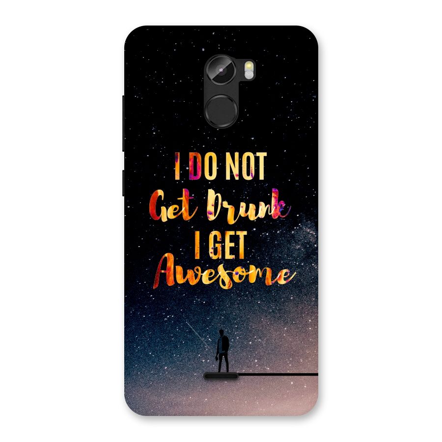 Get Awesome Back Case for Gionee X1