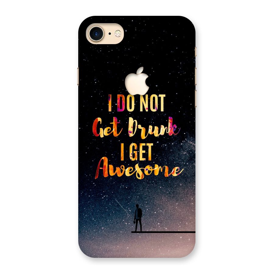 Get Awesome Back Case for iPhone 7 Apple Cut