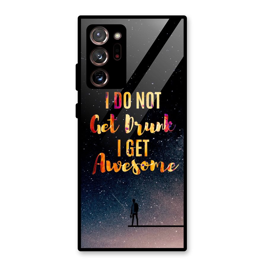 Get Awesome Glass Back Case for Galaxy Note 20 Ultra 5G