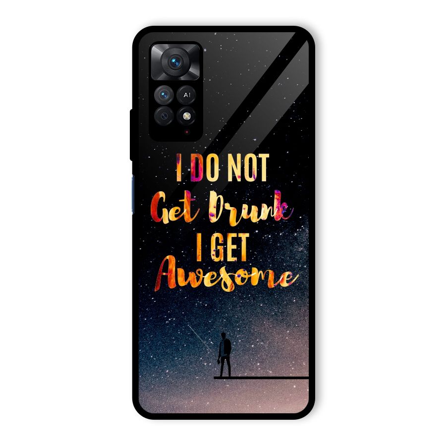 Get Awesome Glass Back Case for Redmi Note 11 Pro