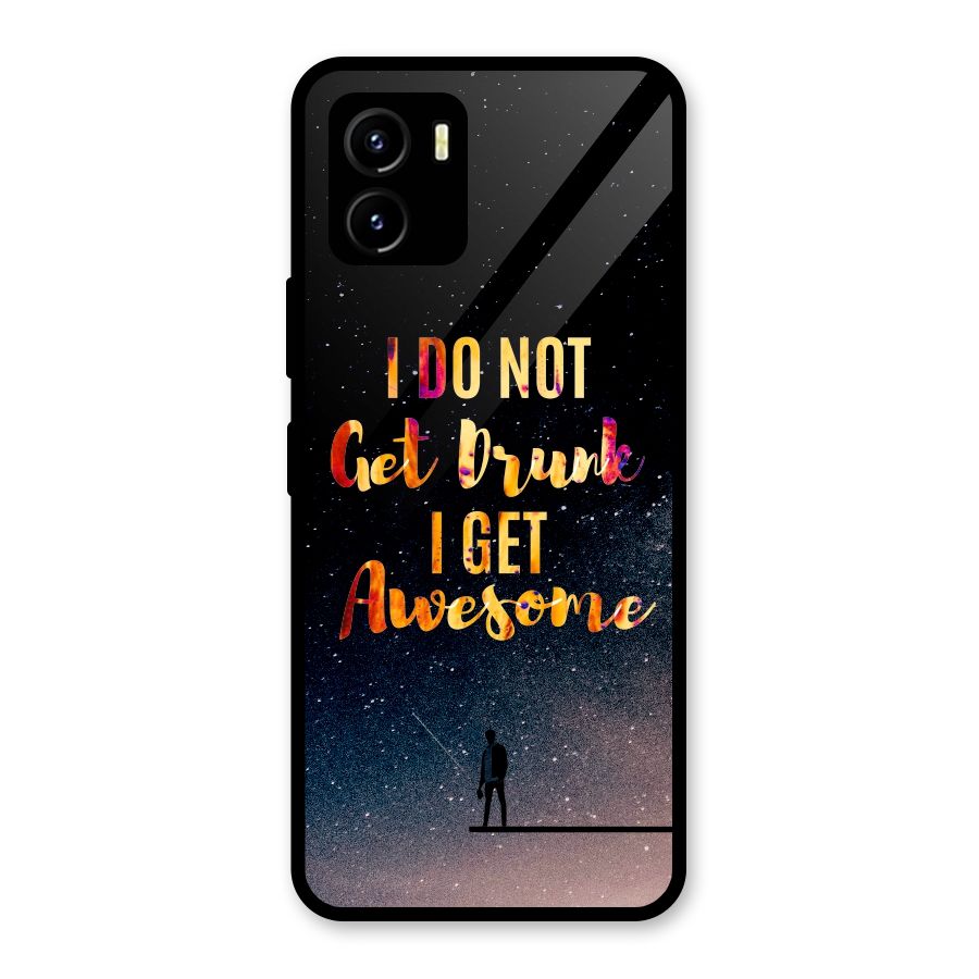 Get Awesome Glass Back Case for Vivo Y15s