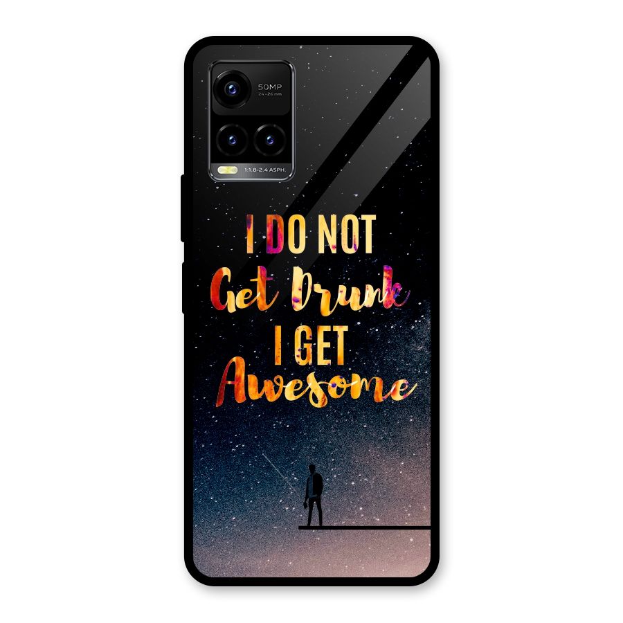 Get Awesome Glass Back Case for Vivo Y21T