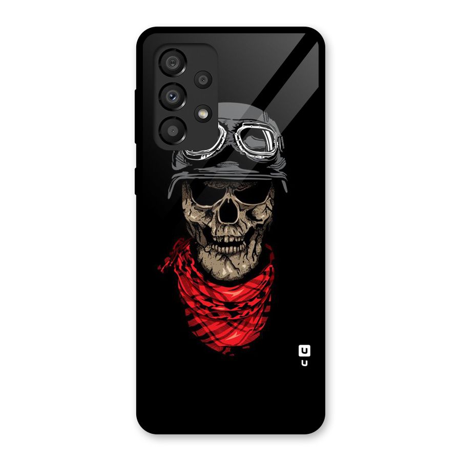 Ghost Swag Glass Back Case for Galaxy A33 5G
