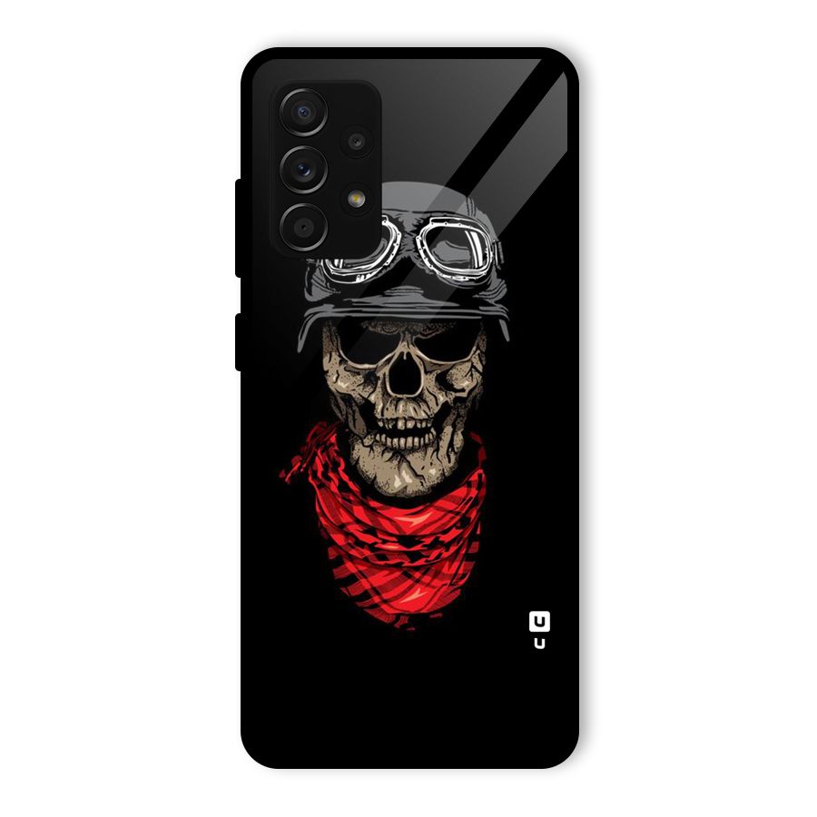 Ghost Swag Glass Back Case for Galaxy A53 5G