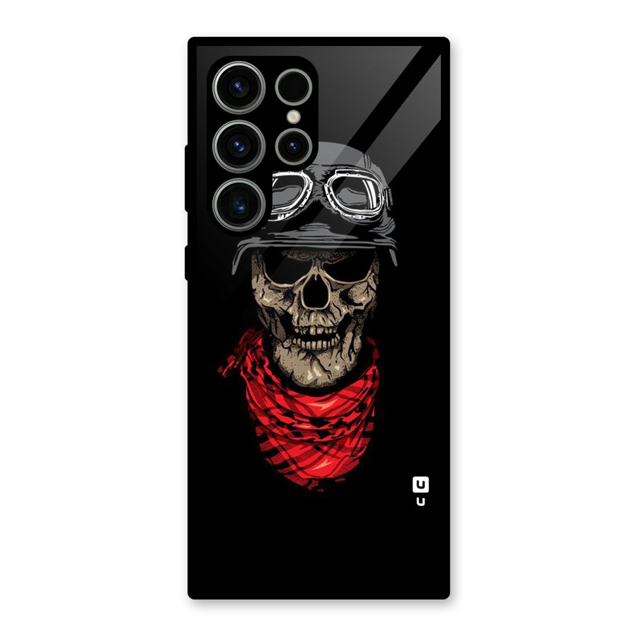 Ghost Swag Glass Back Case for Galaxy S23 Ultra