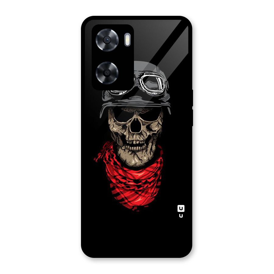 Ghost Swag Glass Back Case for Oppo A57 2022