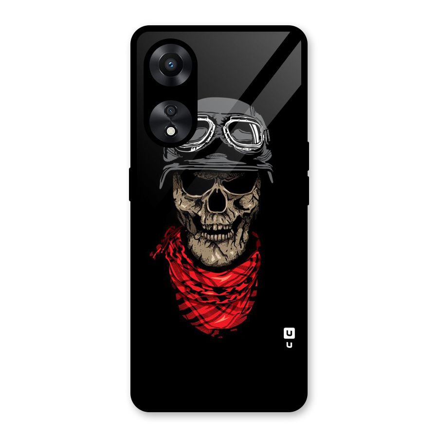 Ghost Swag Glass Back Case for Oppo A78